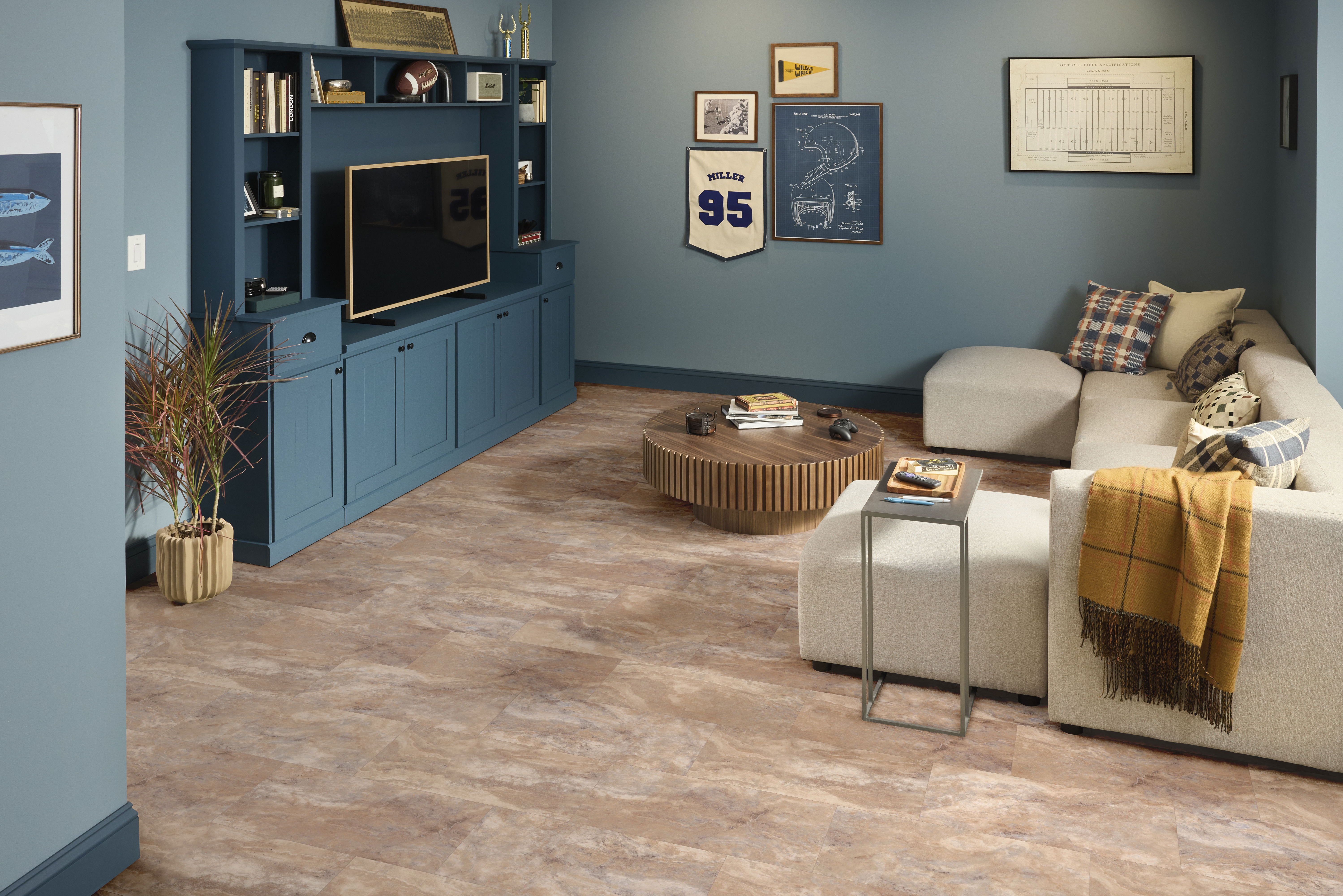 Paragon Tile Plus - in Clay | Shaw Floors